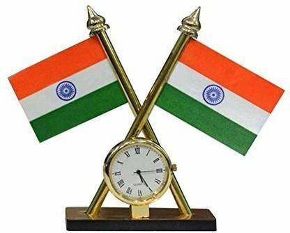 Reeta Flag with watch Rectangle Car Dashboard Flag