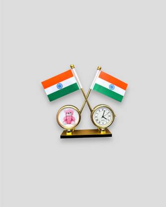 WOLCH indian flag Double Sided Wind Car Dashboard Flag