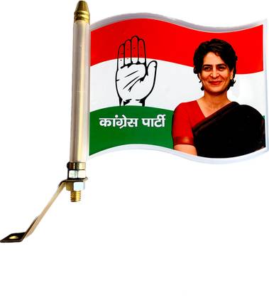 flagcar Congress party Flag Rectangle Car Window Flag
