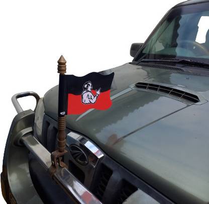 Umaiya ADMK Car Flag Rectangle Pennant Flag