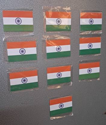 MAGTAG MAGNETIC FLAG (pack of 50) Rectangle Car Window Flag
