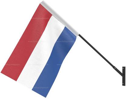 The Flag Company The Flag Company Netherlands Flag - Wall Mounted | Flag Size - 12inch x 18inch Rectangle Outdoor Flag