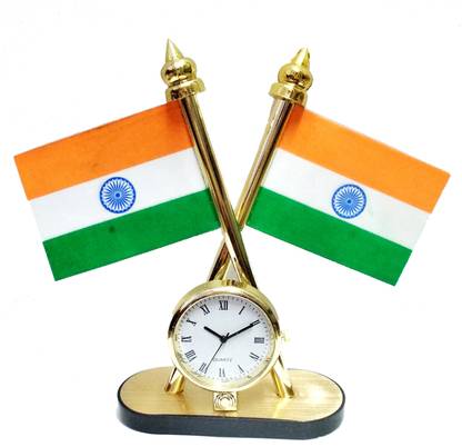 Tulsae INDIA flag Rectangle Car Dashboard Flag