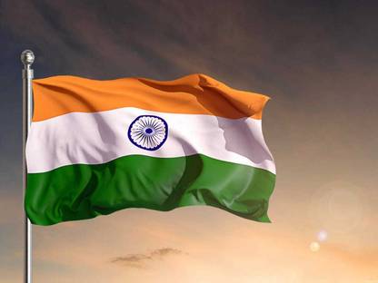 SDMATHURA INDIAN FLAG,FLAG,TIRANGA Rectangle Outdoor Flag