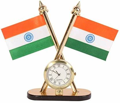 Atipriya chrome Rectangle Car Dashboard Flag