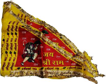 FANCYDUPATTA 40 60 Rectangle Outdoor Flag