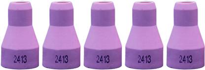 B K Jagan and Co Ceramic Nozzle Cups 2413 TIG Welding Torch-5Pcs Flambe Torch