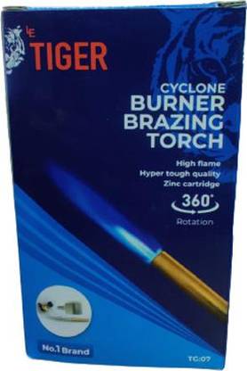 KRISHNA TIGER 360 DEGREE MOVABLE TORCH Flambe Torch & Mould Set