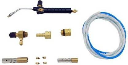 Digital Craft Tools Soldering Torch Gun for Gold Jewellery Soldering with 2 Nozzle, Pipe Flambe Torch