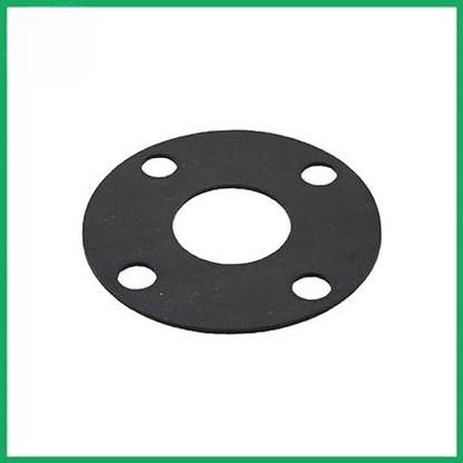 Implemental Rubber Flange Gasket (Pack of 5) (4 Inch) Flat Flange
