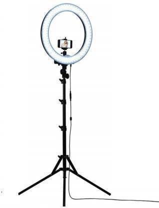 kc lite 10 Inches Big LED Selfie Ring Light Ring Flash (Black) Ring Flash