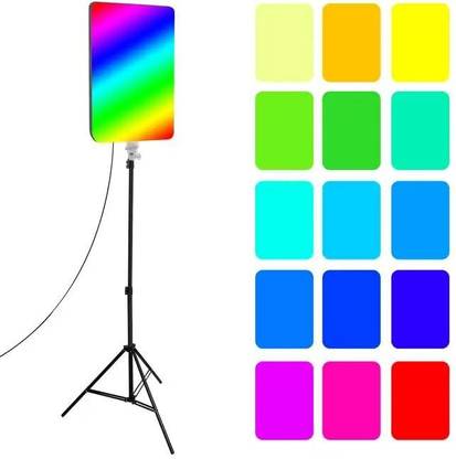 WHEELZ&MOUNTZ RGB Panel Lights Set Photo Studio Accessories Video Photography Led Light Kit Flash