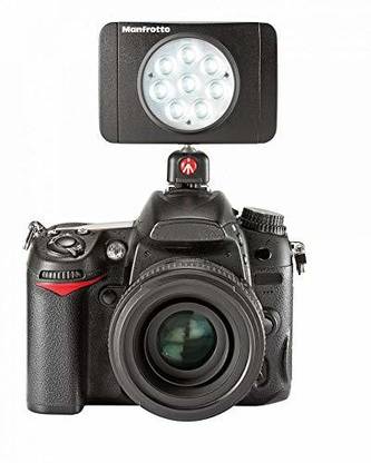 VTS LED Light Lumimuse 8 LED, Black, snap-fit Filter Mount Photo-Video Studio Flash