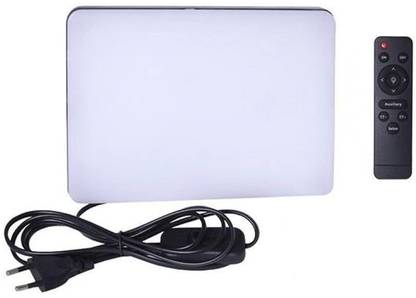 FKU LED Video Light with Overhead Mount Portable Photography Lighting Studio Flash