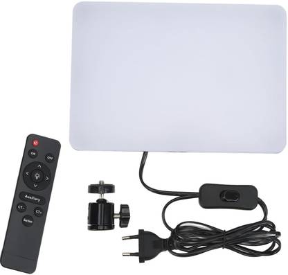 POZUB Photography Fill Light Studio Stream/Makeup Lamp Remote Control LED Panel Light Flash
