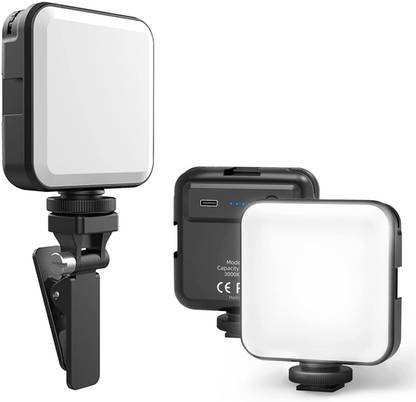 Mobilife LED Video Light, Camera Light, Computer Light, 100 LED Beads with Clip Flash
