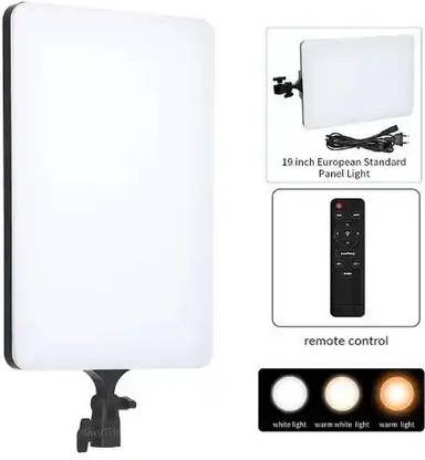 RETRACK 16 inch LED Video Light Panel Light 2700K-6500K Photo Studio Lamp With Remote Flash