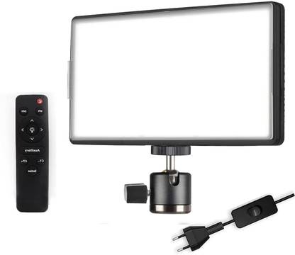 POZUB Professional 11-inch LED Lighting Panel with Remote Studio Photo-Shoot Fill Lamp Flash
