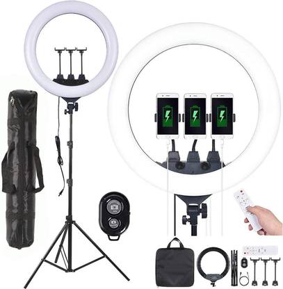 Tech Beast Ring light with 7 ft tripod stand Kit for instagram Reels & Shooting Ring Flash