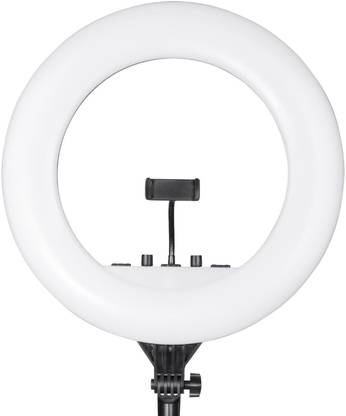 DIGITEK Platinum DPRL-19RT LED Ring Light Runs on AC Power with No Shadow apertures Ring Flash