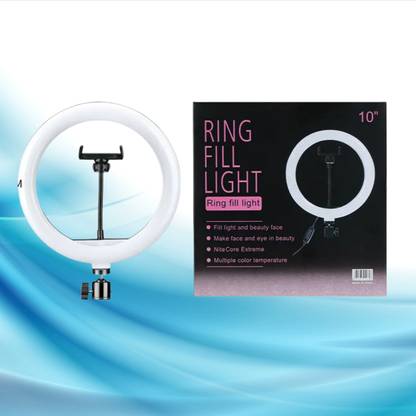 BITWEAVE 10 Inch Ring Light – Simple Design & 3 Light Modes Ring Flash