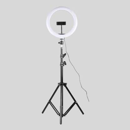 VIJYIONCS Ring Light with tripod stand for Smartphone PhotoVideo Tiktok makeup Ring Flash