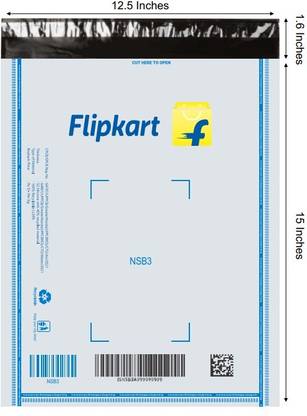 Flipkart Security Bag LDPE NSB3 15 inch x 12.5 inch