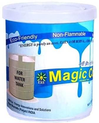 Magic Coat Magic coat Heat Reflective Cool Paint, White Coat Finish 4L Functional Floor Coating Paint