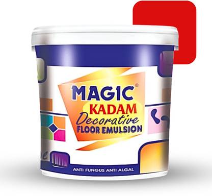 Magic Paints Kadam Decorative Floor Paint with high substrate adhesion strength Emulsion Floor Coating Paint