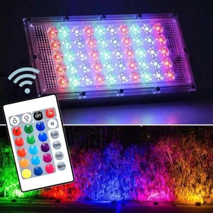HexaGear A 100% Original RGB 16 Colours LED Flood Light Multi Color Post Light Outdoor Lamp
