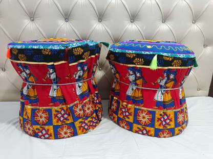 POSHMANDALA MUDDA COVER red Floor Chair