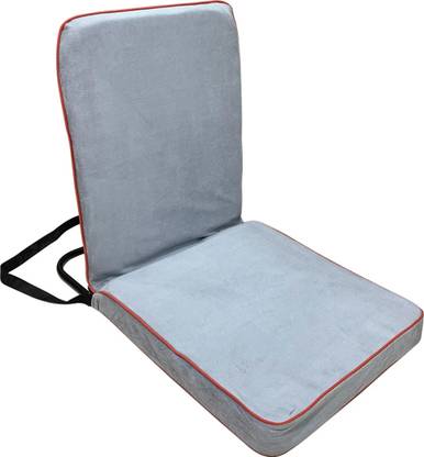 KAWACHI Portable Relaxing Buddha Folding Back Support Yoga Meditation Chair Grey Floor Chair, Meditation Chair, Yoga Chair, Reading Chair