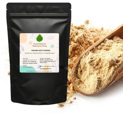 Village Organica Sattu Powder | Dry Roasted | Hand Pounded | Sattoo | Superfood |