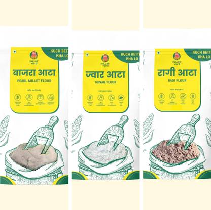 MILLET YARD Jowar Atta | Ragi Atta | Bajra Atta | Dosa Flour
