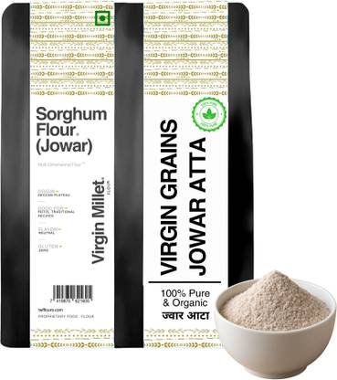 TWF Virgin Sorghum Flour | Jowar Atta | Stone-Ground Gluten-Free Flour for Rotis