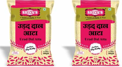 Shiva's URAD ATTA / URAD DAL FLOUR - 500 G (PACK OF 2)