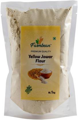 Farmbean Organic Yellow Jowar Flour | Jawar Ka Atta| Sorghum Flour | Jonna