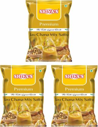 Shiva's PREMIUM JAU CHANA MIX SATTU