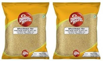 Double Horse Wheat Broken Fine 500g x 2| Export Quality