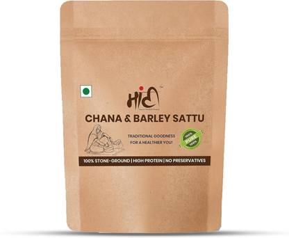 Maati Natural Sattu Powder(500g)|Roasted Barley & Chana Blend | High-Fiber,Gluten-Free