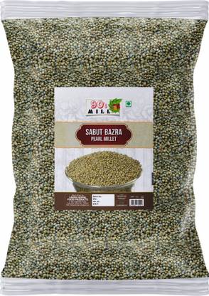 90's MILL Bajra | Whole Bajra | Sabut Bajra / Pearl Millet | Bajra Whole Grain-980g*1Pk