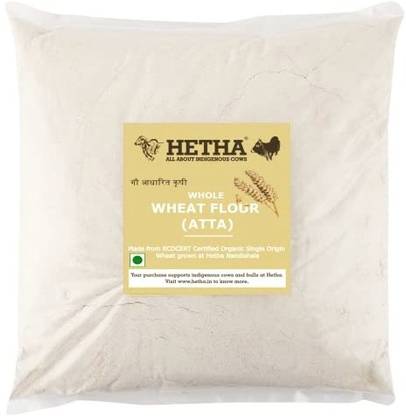 Hetha Whole Wheat Atta (10kg) - Single Origin | Organic Wheat