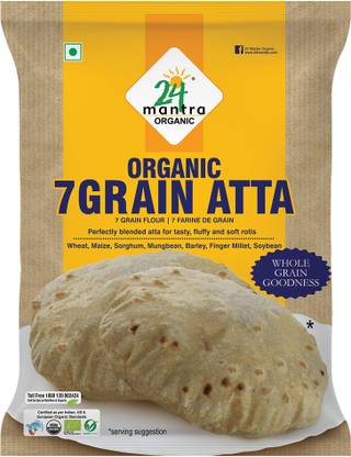 24 mantra ORGANIC 7 Grain Atta