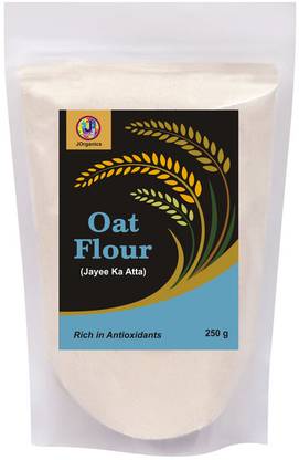 J Organics Oats Flour | Patented Cold Pressed Flour | Slow Ground | Puffed Soft Rotis