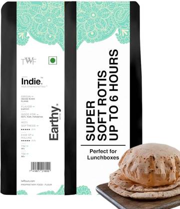 TWF Indie Wheat Flour| 100% Organic| High Protein & Fibre |No Bleach & Preservatives