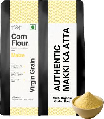 TWF Maize Flour | Makki Ka Atta | Corn Flour | Gluten-Free | For Makki Ki Roti