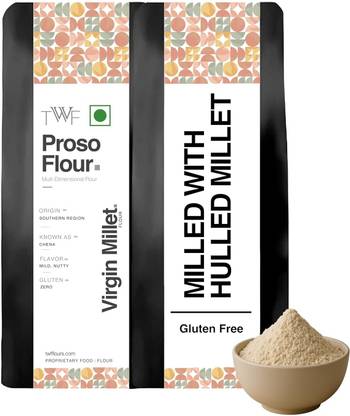 TWF Proso Flour | Chena Atta | Gluten-Free & Nutrient Rich Superfood | Millet Atta