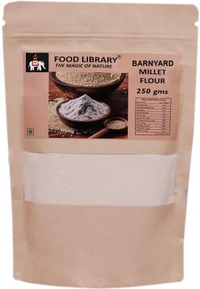 FOOD LIBRARY THE MAGIC OF NATURE Organic Gluten Free Natural Millets Flours. (Barnyard Millet Flour)