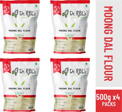 Dr. RBL's 100% Fresh & Natural Moong Dal Flour | Moong ki Dal ka Atta / Powder