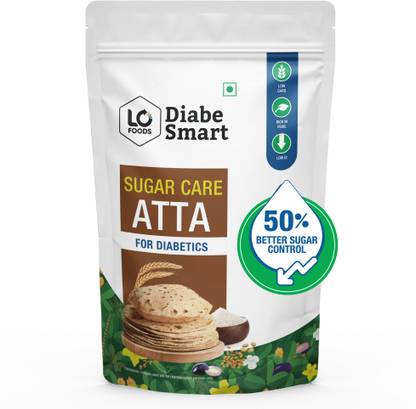 DiabeSmart Sugar Care Atta| 50% Better Control|Low GI Multigrain Diabetic Flour
